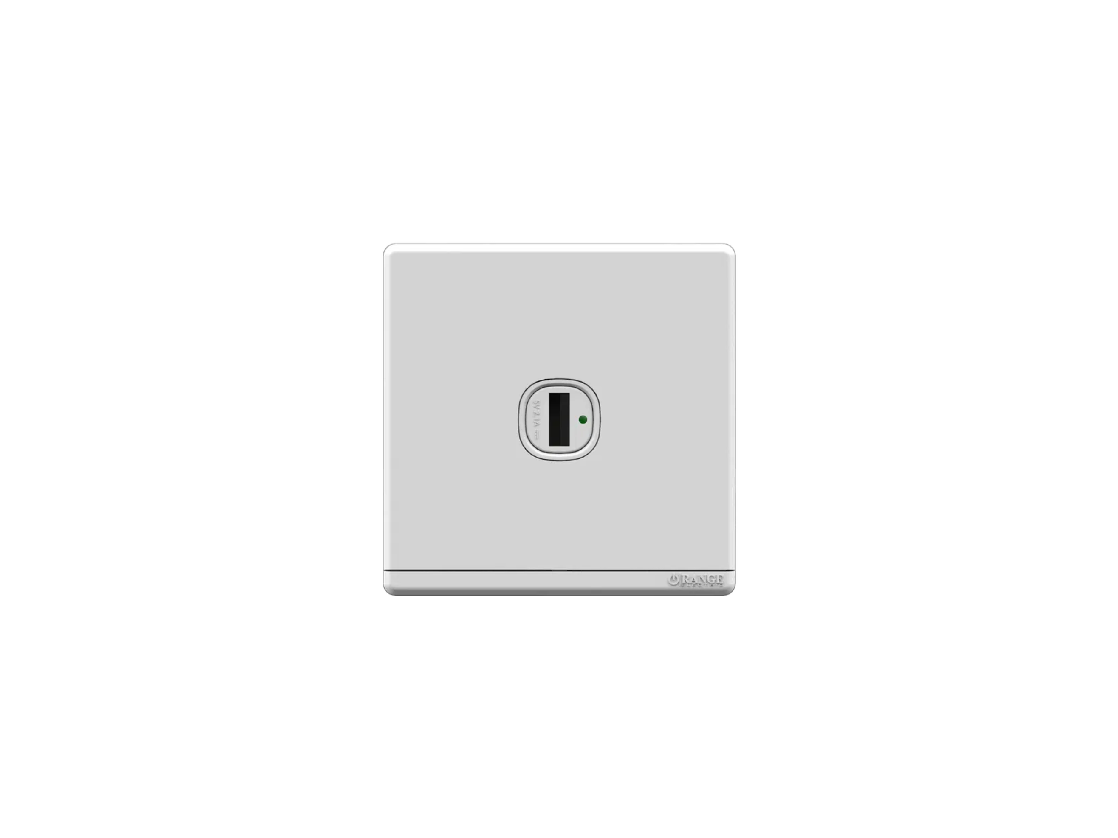 ODESSA 1GANG 2.1A USB TYPE A WHITE